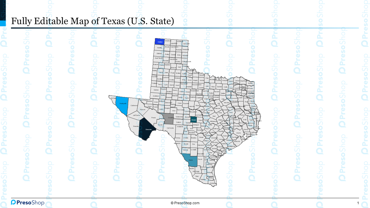 Editable-map-of-texas