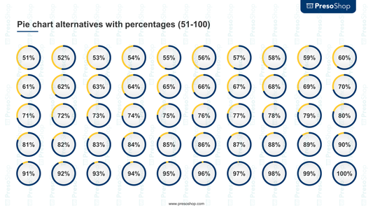 kpi percentage infographic