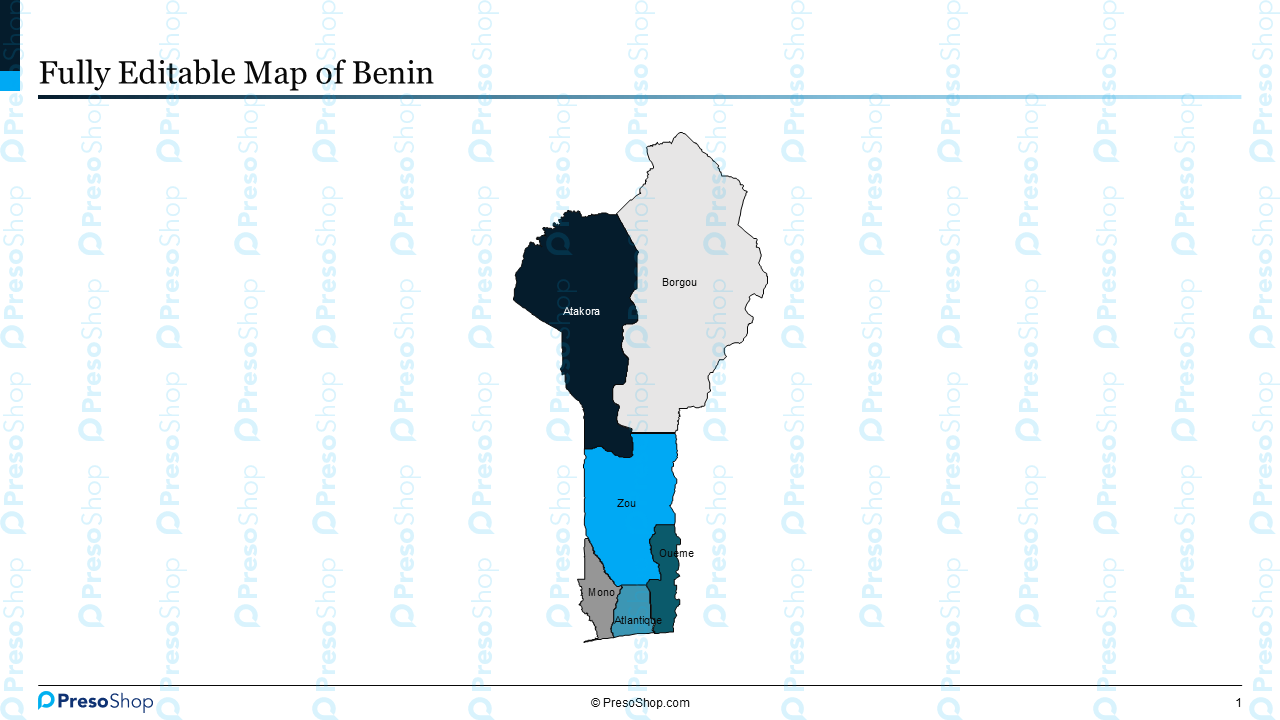 Editable-map-of-Benin