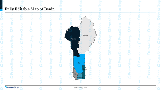Editable-map-of-Benin