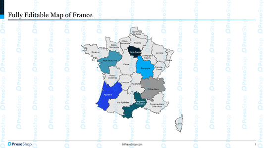 Editable-map-of-France