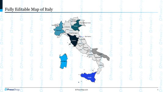 Editable-map-of-Italy