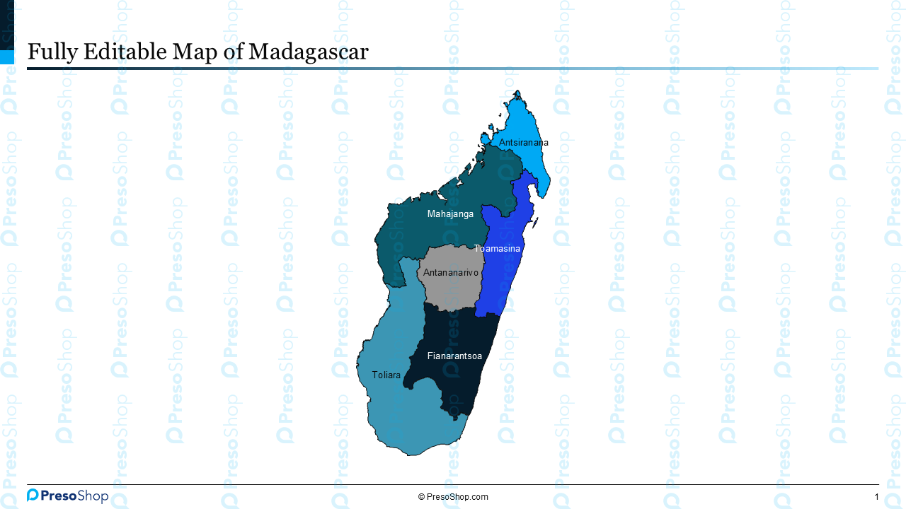 Editable-map-of-Madagascar