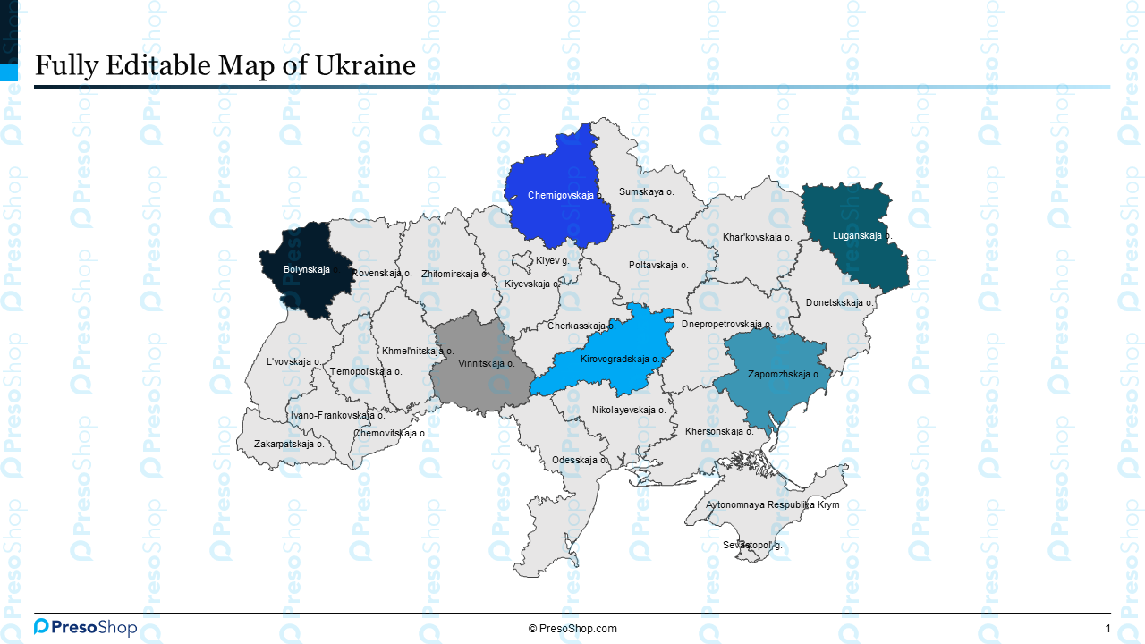 Editable-map-of-Ukraine