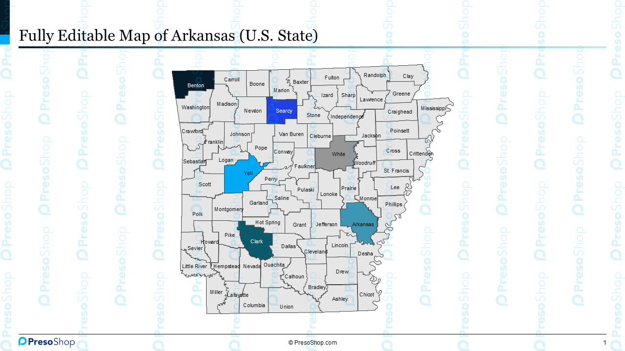 Editable-map-of-arkansas