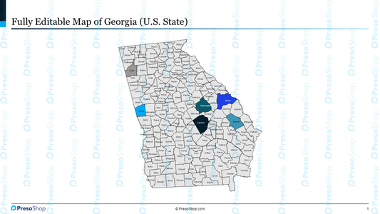 Editable-map-of-georgia