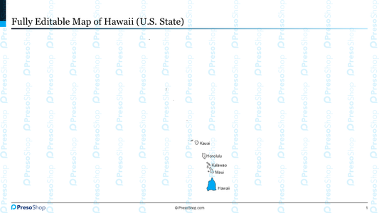 Editable-map-of-hawaii