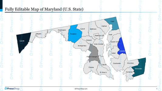 Editable-map-of-maryland