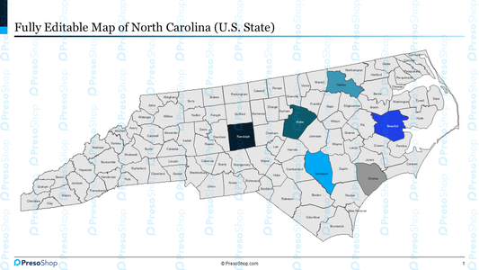 Editable-map-of-north-carolina