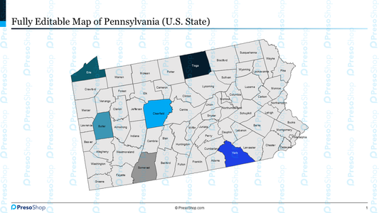 Editable-map-of-pennsylvania