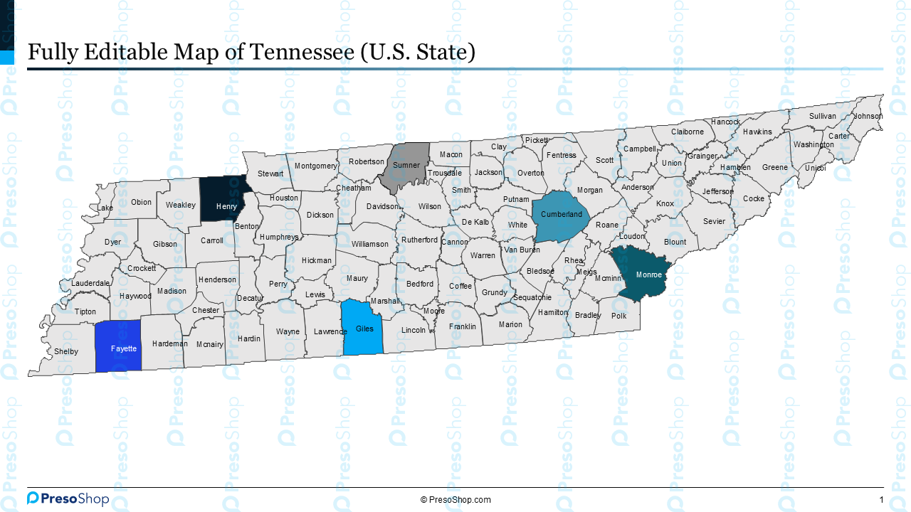 Editable-map-of-tennessee