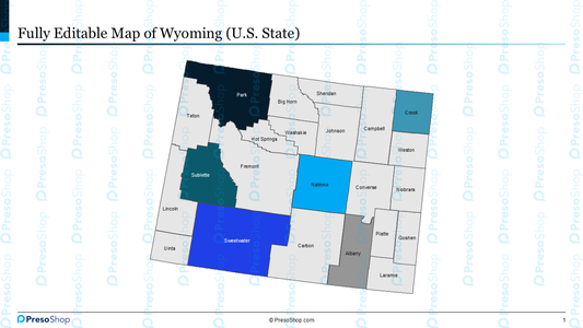 Editable-map-of-wyoming