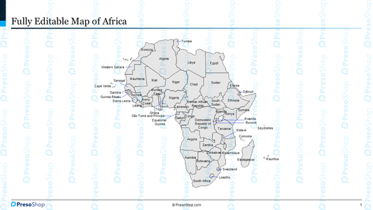 africa-map-editable-powerpoint